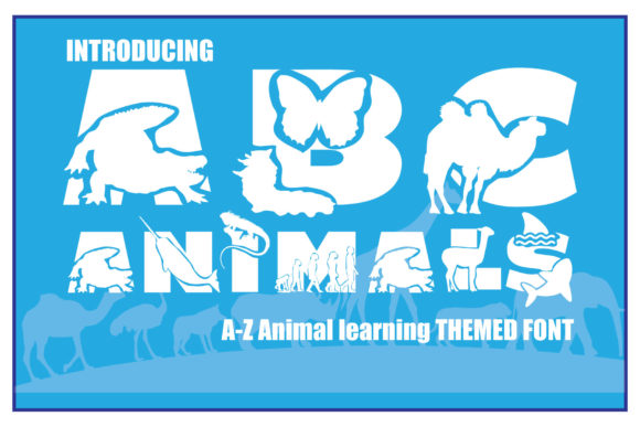 ABC Animals: A Display Font That Brings Personality to Your Web Design