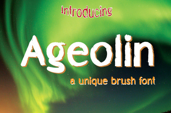 Ageolin Font for Professional and Memorable Branding