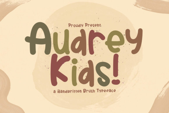 Audrey Kids Font for Creative Campaigns