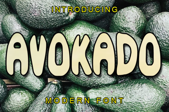 Avokado Font: A Display Typeface That Brings Web Designs to Life