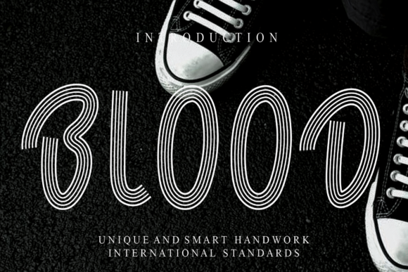 Blood Font: A Bold Typeface for Striking Campaigns