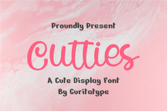 Cutties Display Font for Modern Branding and Marketing
