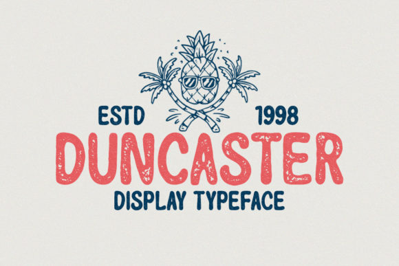 Duncaster Display Font for Creative Branding Projects