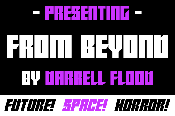 From Beyond: A Modern Typeface for Editorial Design