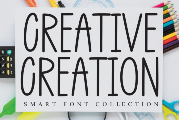 How Creative Creation Font Boosts Brand Identity