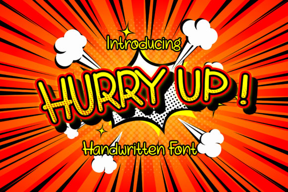 Hurry Up Font for Creative Projects