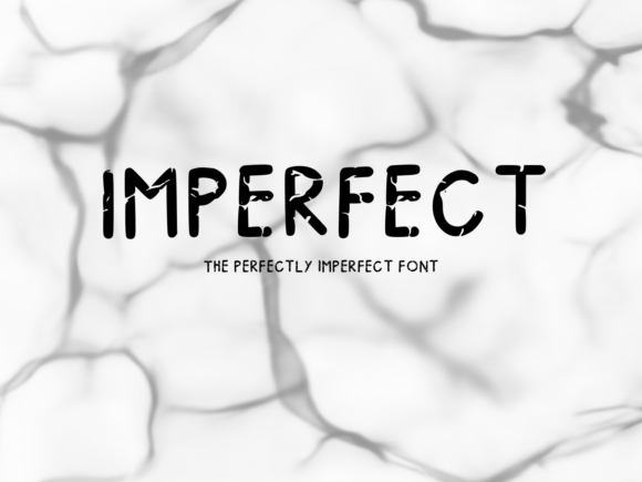 Imperfect Font: A Joyful Typeface for Editorial Design