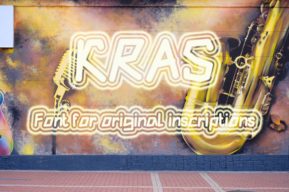 Kras Display Font for Editorial Design and Trendy Typography