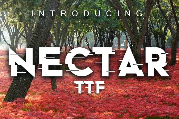 Nectar Font for Creative Design