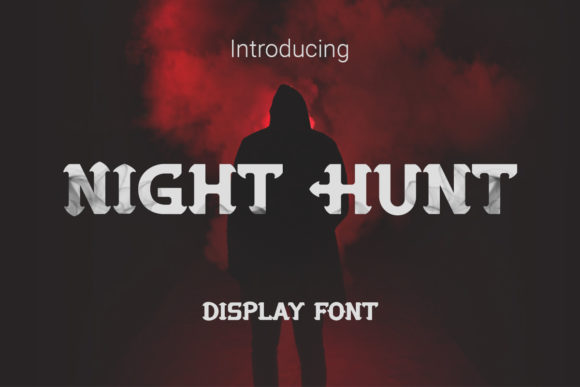 Night Hunt Font Review: A Bold Display Typeface for Creative Projects