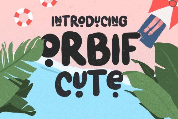 Orbif Cute Font for Vibrant Branding and Marketing