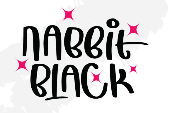 Rabbit Black Font: A Playful Display Typeface for Creative Projects