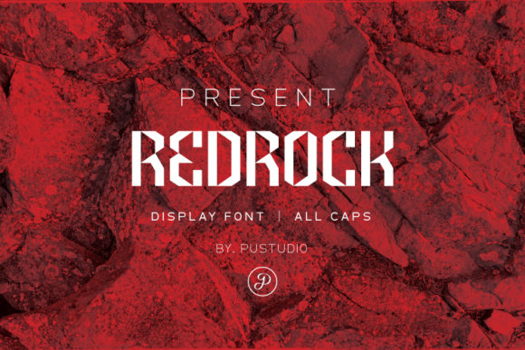 Redrock Font: A Bold Display Typeface for Creative Branding