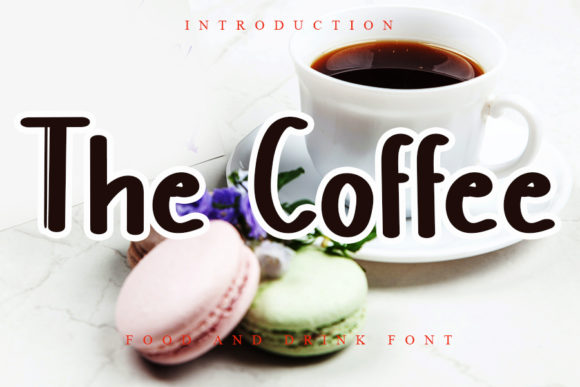 The Coffee Font: A Bright and Clean Display Typeface for Crafters